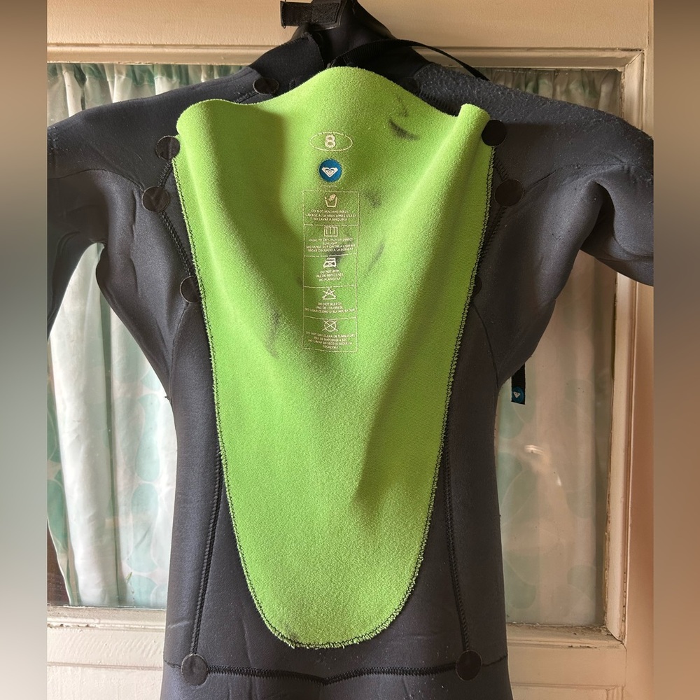 Roxy Black Wetsuit Full Body 4/3 Thickness - Picture 14 of 16